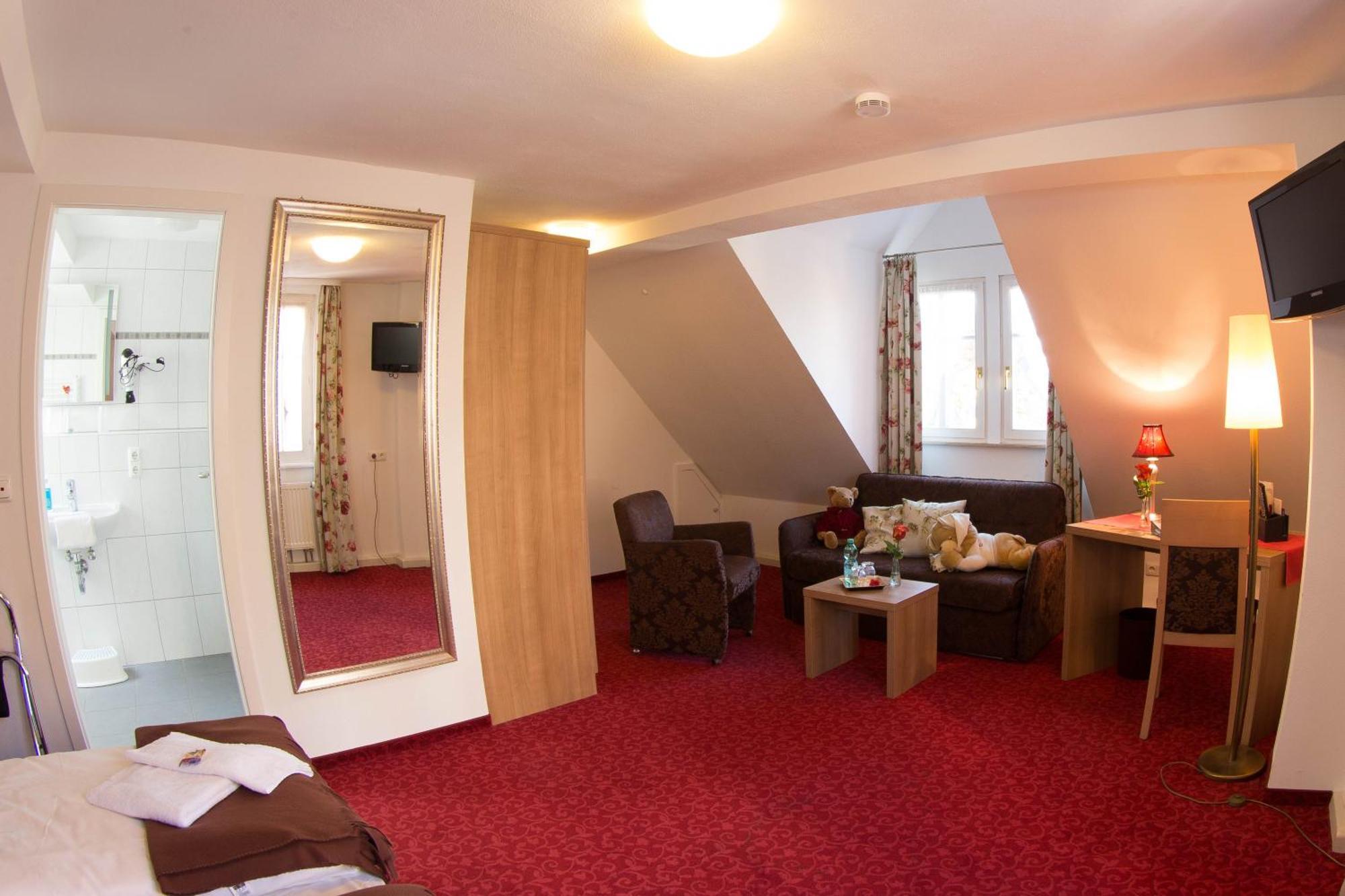 Boutiquehotel Goldene Rose - Self-Check-In Rothenburg ob der Tauber Exteriér fotografie