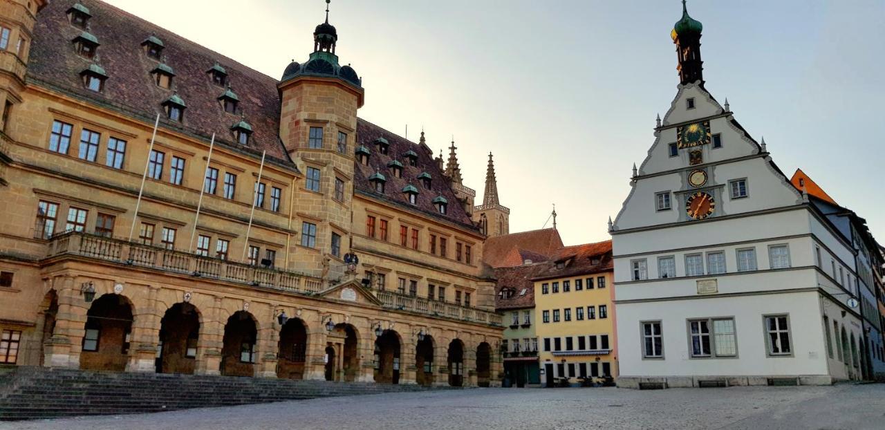 Boutiquehotel Goldene Rose - Self-Check-In Rothenburg ob der Tauber Exteriér fotografie