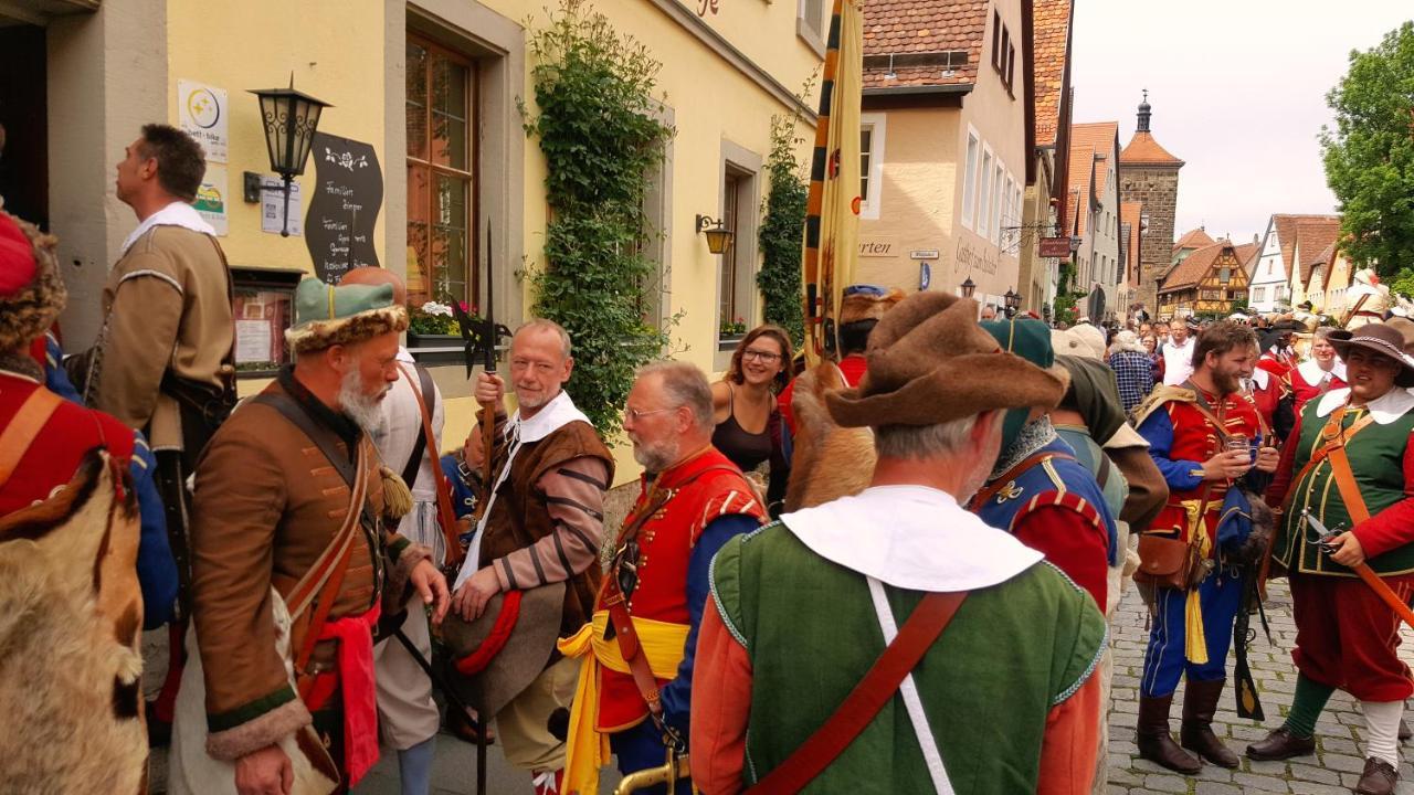 Boutiquehotel Goldene Rose - Self-Check-In Rothenburg ob der Tauber Exteriér fotografie
