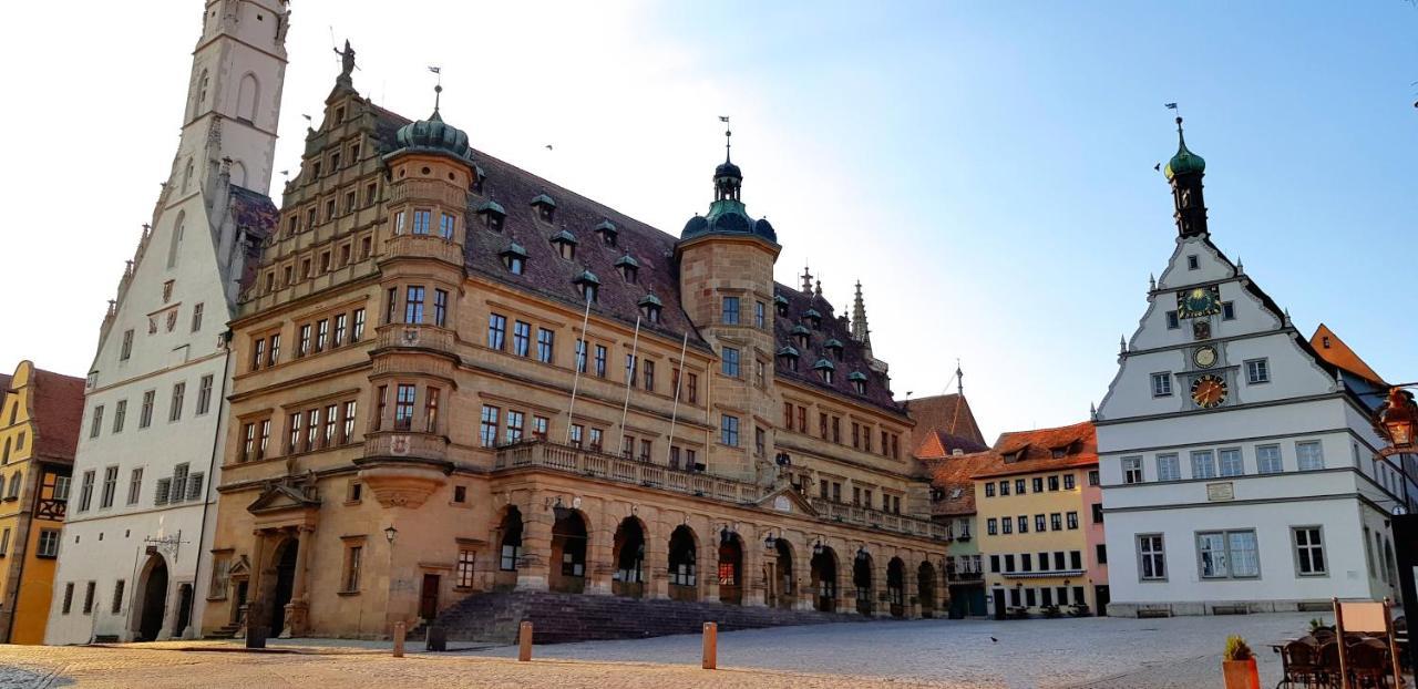 Boutiquehotel Goldene Rose - Self-Check-In Rothenburg ob der Tauber Exteriér fotografie